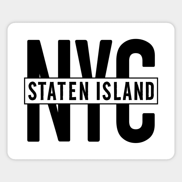 Staten Island Magnet by colorsplash